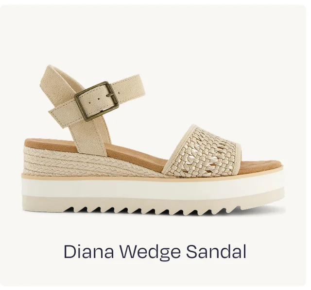 Diana Wedge Sandal
