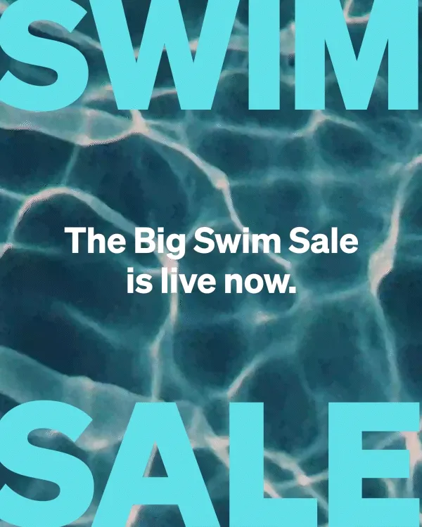 40% off all Swimwear.
