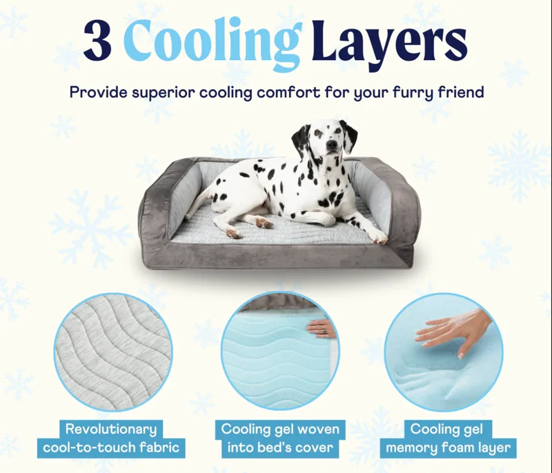 PupChill cooling dog bed