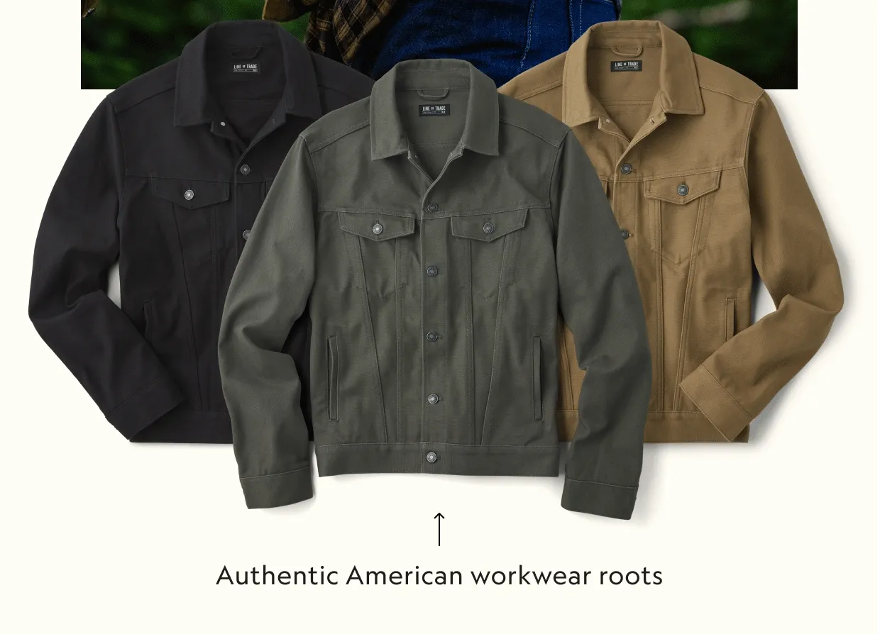 The Montana Canvas Trucker Jacket