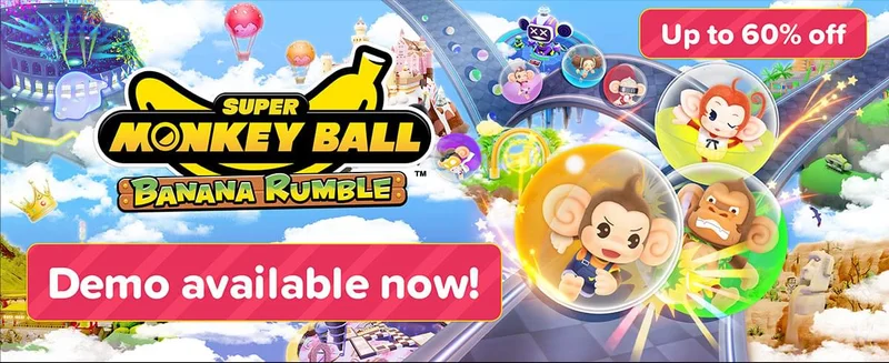 Super Monkey Ball - Banana Rumble | Demo available now!