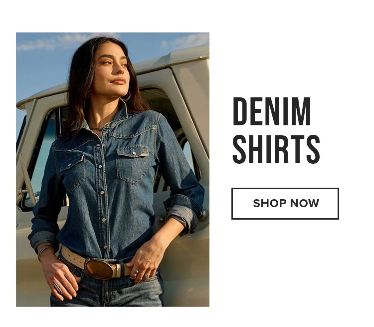 DENIM SHIRTS | SHOP NOW