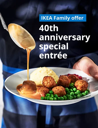 IKEA meatball entree