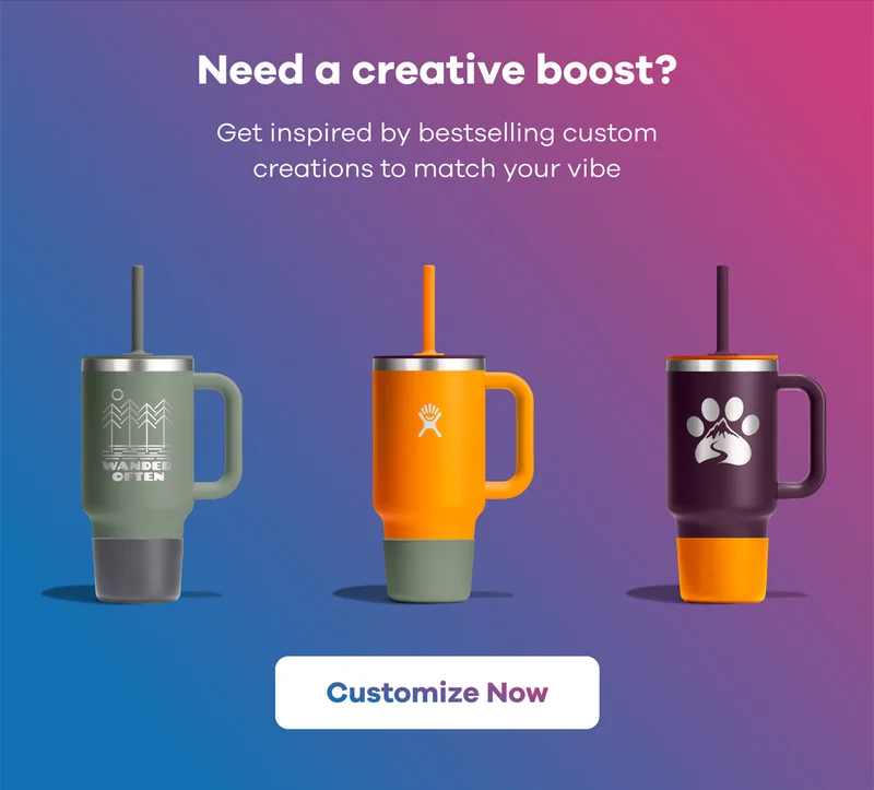 Need a creative boost? Get inspired by bestselling custom creations to match your vibe