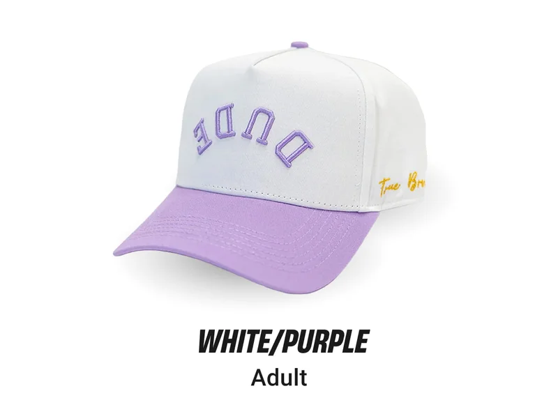 WHITE/PURPLE Adult