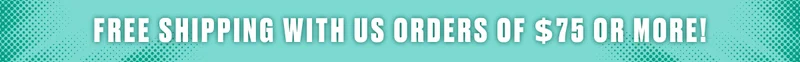 Free Shipping with US orders of $75 or more