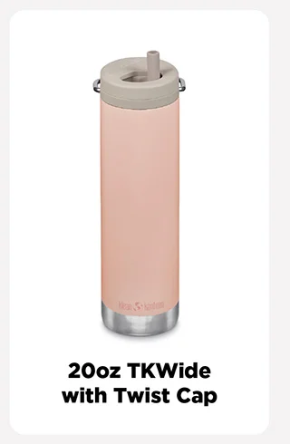 20oz TKWide with Twist Cap - Peach Parfait