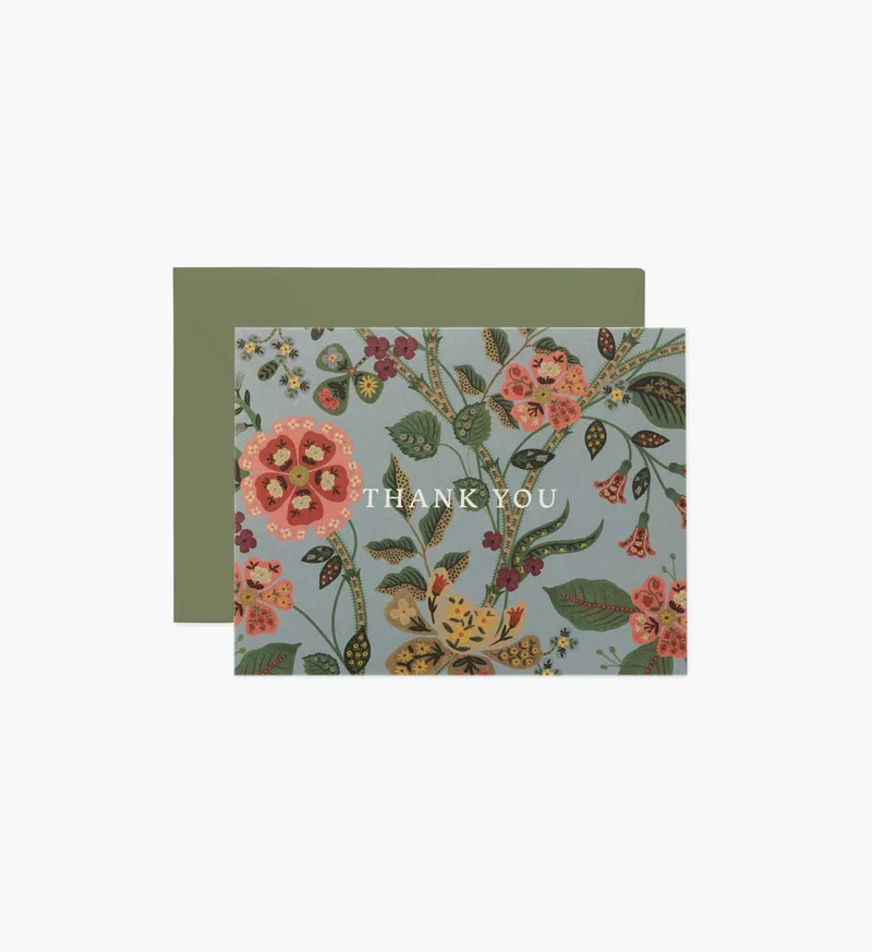 Image of Gracie Thank You Card - Single Card