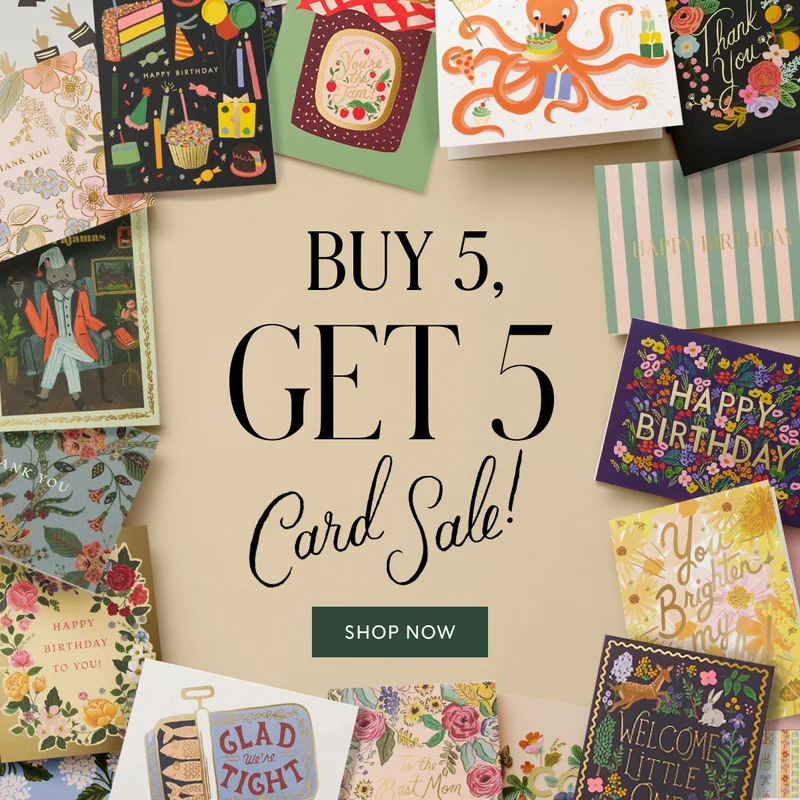 GET 5 BUY 5, Card Sale Shop Now