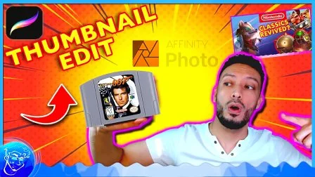 Youtube Thumbnails: How to Make PROFESSIONAL YouTube Thumbnails in Affinity Photo