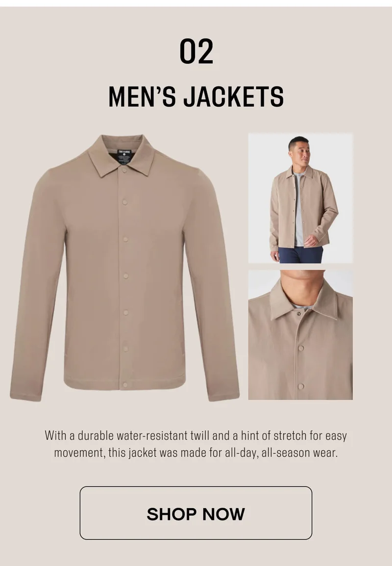 MEN'S JACKETS