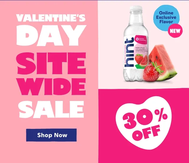 Valentine's Day Sitewide Sale: Shop Now!