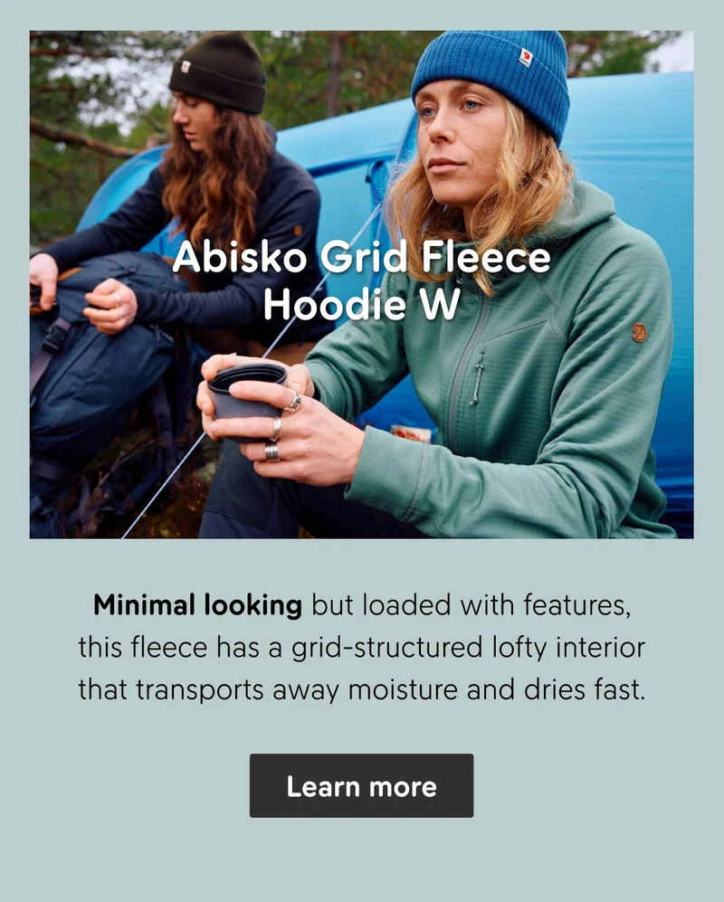 Abisko Grid Fleece Hoodie W