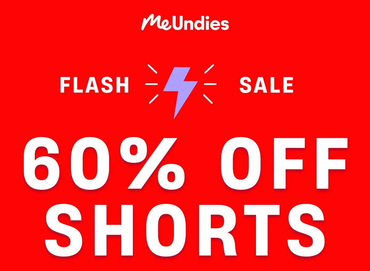 Flash Sale 60% off Shorts | Shop flash sale