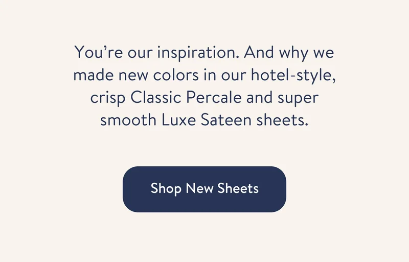 Shop new sheets