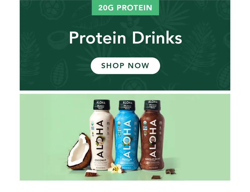 Shop protein drinks
