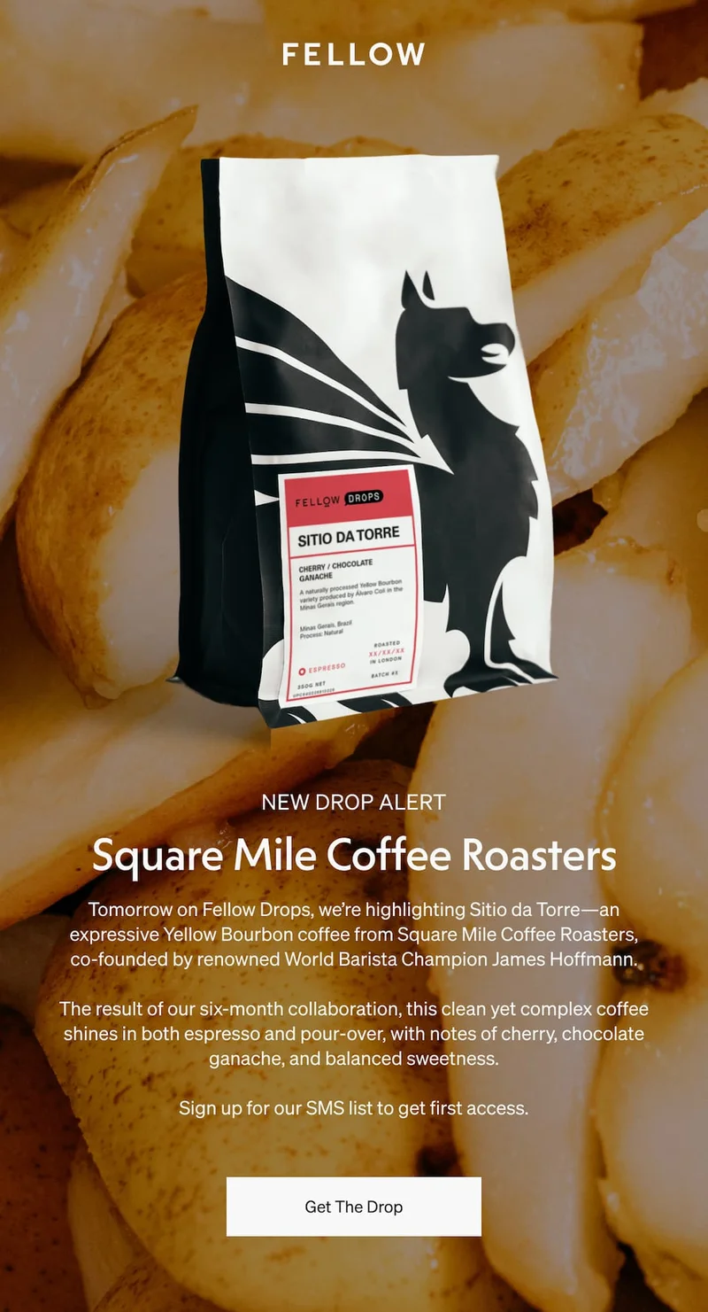New Drop Alert: Square Mile Coffee Roasters. Get the Drop