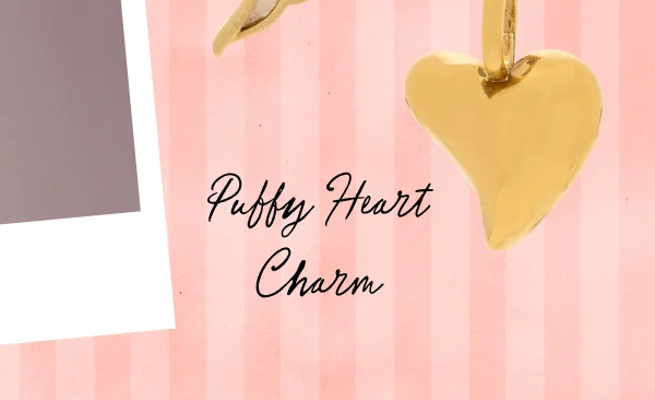 Puffy Heart Charm