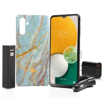 Tracfone 6.5" Samsung Galaxy A13 5G, 1500 Talk/Text/Data & Accessories
