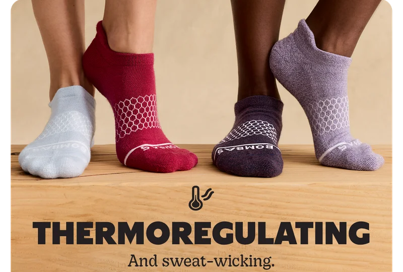 THERMOREGULATING | And sweat-wicking.
