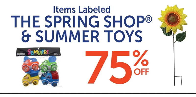 Spring Shop & Summer Toys