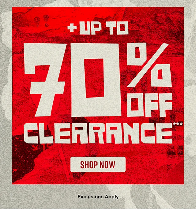 Plus Up to 70 Percent Off Clearance. Exclusions Apply. Shop Now