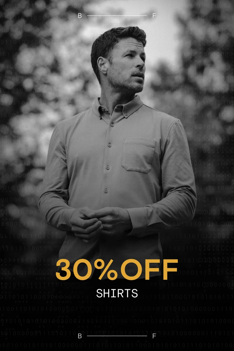 30% OFF SHIRTS