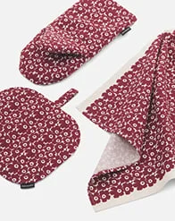 Pikkuinen Unikko Kitchen textile set
