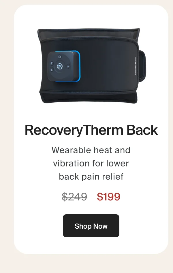 RecoveryTherm Back | Shop Now