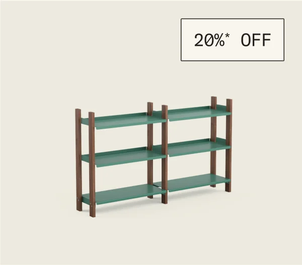 Save 20%* on The Shelving System