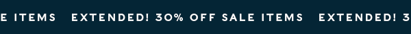 Extra 30% Off Sale Items