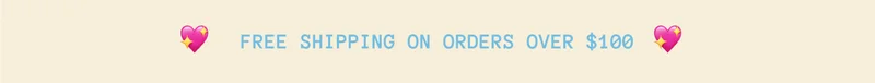 Free Shipping On Orders Over $100
