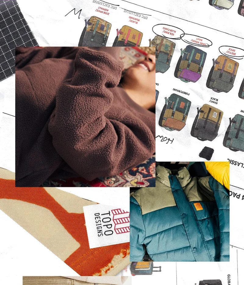 Overhead view of New Fall Products