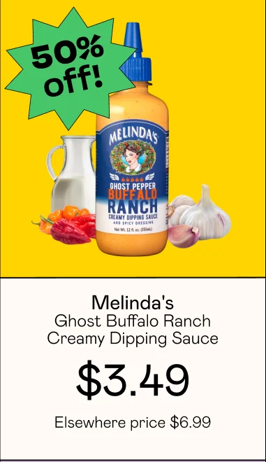 Ghost Buffalo Ranch Creamy Dipping Sauce