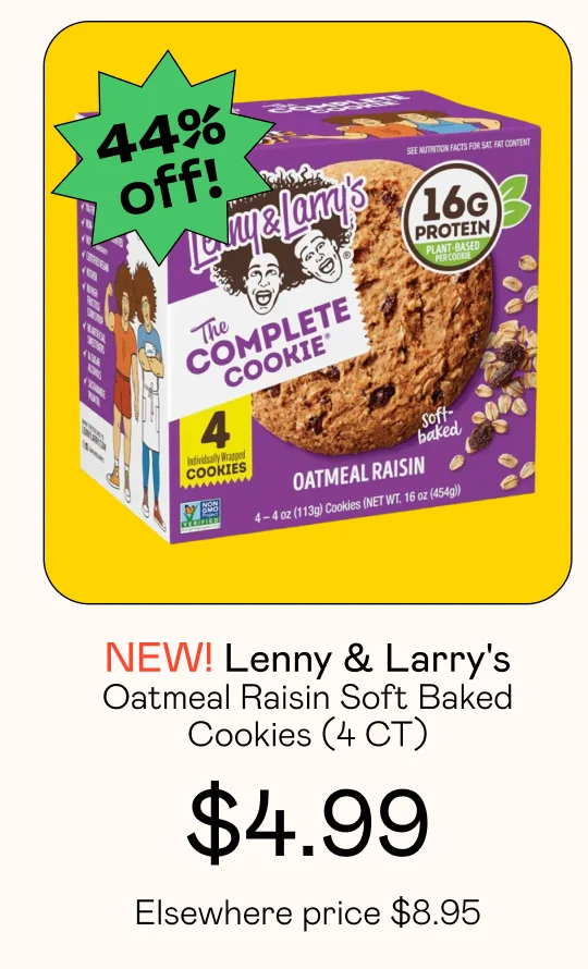 Oatmeal Raisin Soft Baked Cookies (4 CT)