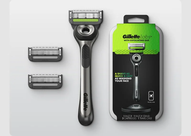 GilletteLabs with Exfoliating Razor Bar