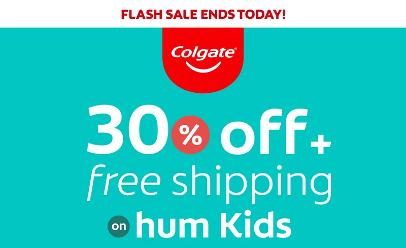 30% off + free shipping on hum Kids