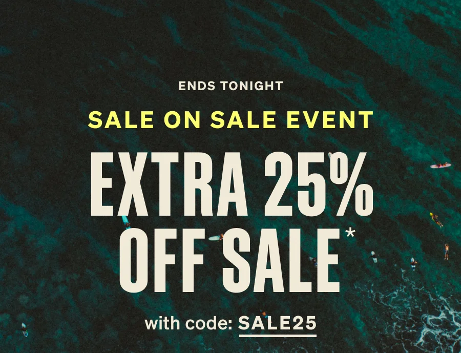 Extra 25% Off Sale Styles