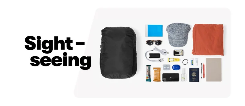 What Fits? Sightseeing Essentials