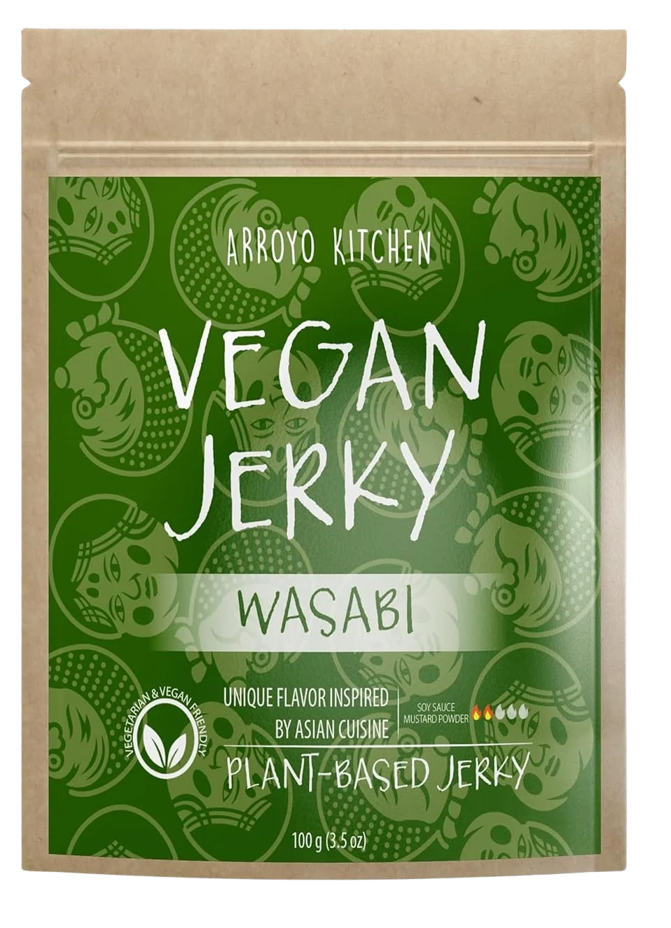Image of Arroyo Wasabi Vegan Jerky