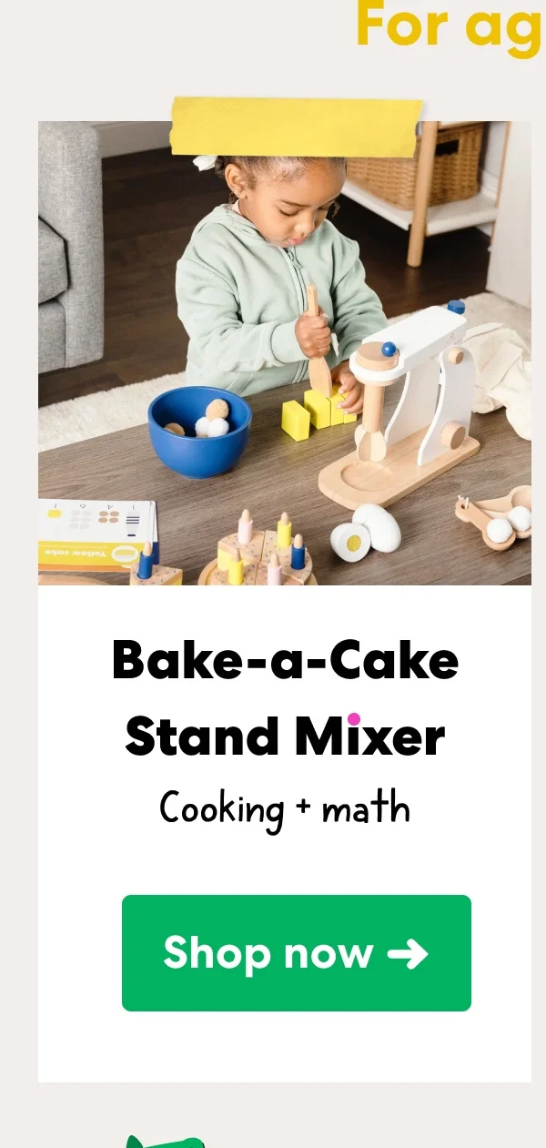 Bake-a-Cake Stand Mixer
