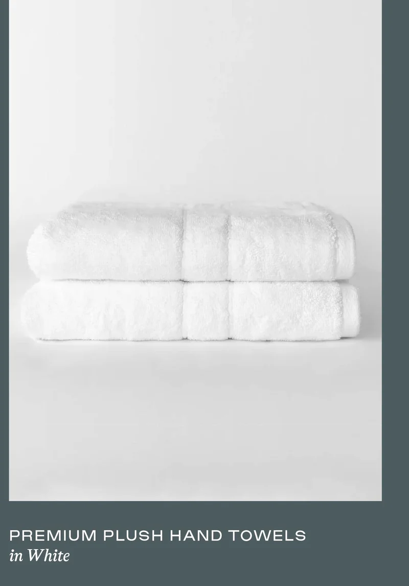 Plush Hand Towels - Shop Now Plush Hand Towels - Shop Now