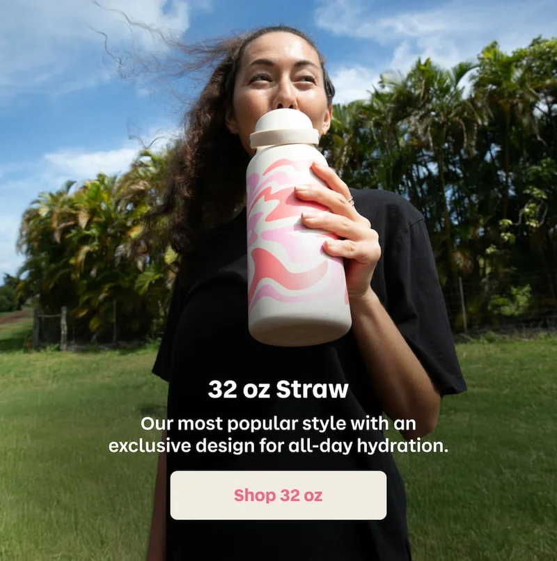 32 oz Straw. Our most popular style with an exclusive design for all-day hydration. | Shop 32 oz