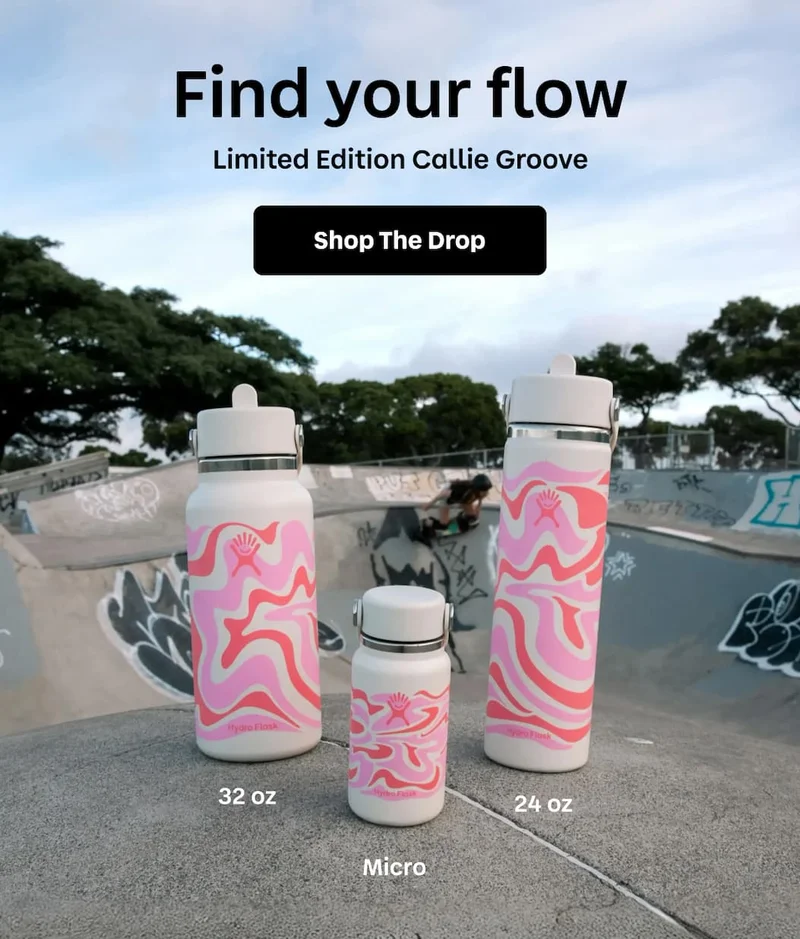 Find your flow. Limited Edition Callie Groove | Shop The Drop