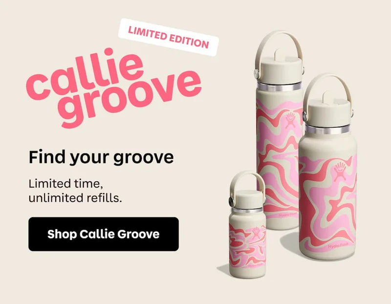 LIMITED EDITION Callie Groove. Find your groove. Limited time, unlimited refills. | Shop Callie Grove