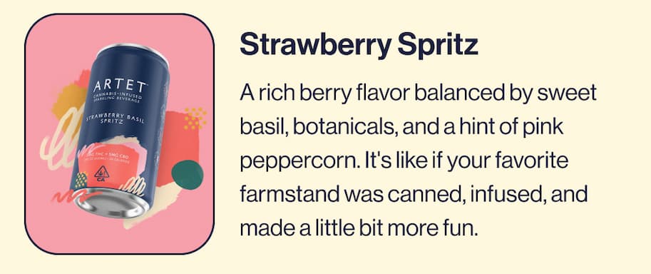 STRAWBERRY SPRITZ