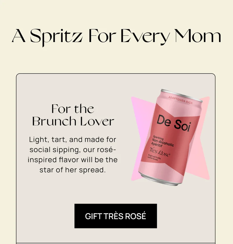 For the Brunch Lover | Light, tart, and made for social sipping, our rosé-inspired  flavor will be the star of her spread.