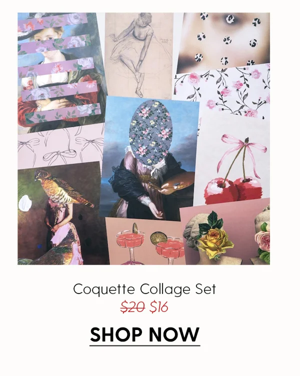 Coquette - Limited Edition Collage Set
