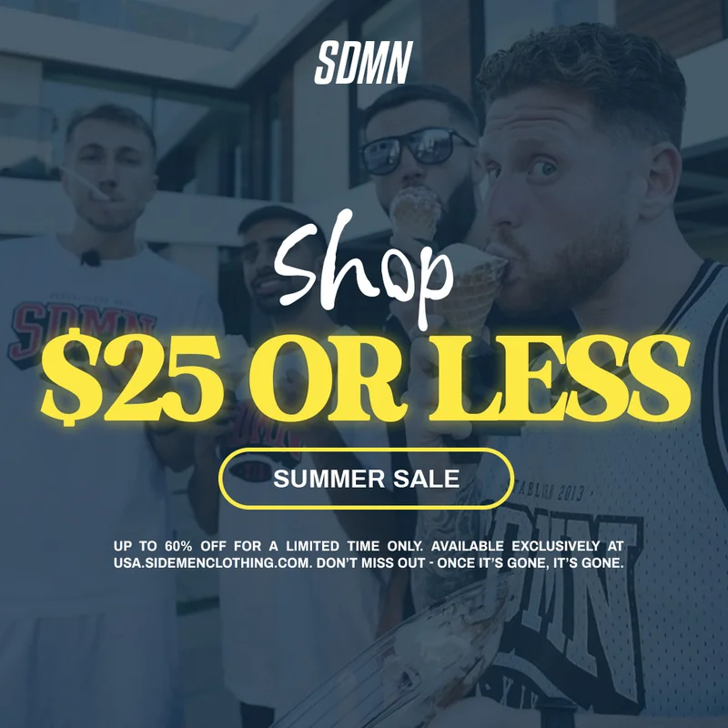 Under $25 summer sale graphic