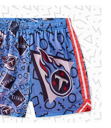 NFL Mesh Short: The Titans Game Day Fit